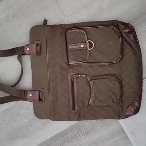 Vera Bradley bag great for school or work.